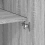 Aparador alto madera de ingeniería gris Sonoma 80x42,5x249 cm de , Aparadores - Ref: Foro24-3281369, Precio: 277,56 €, Descue...