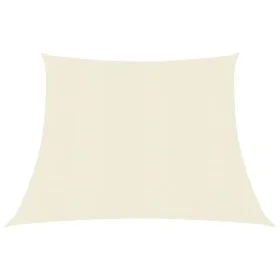 Cream HDPE sail awning 160 g/m² 3/4x3 m by vidaXL, Umbrellas - Ref: Foro24-311214, Price: 29,06 €, Discount: %