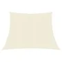 Cream HDPE sail awning 160 g/m² 3/4x3 m by vidaXL, Umbrellas - Ref: Foro24-311214, Price: 29,06 €, Discount: %