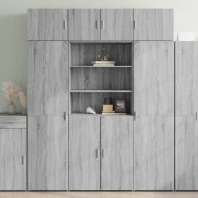 Ingenieurholz-Sideboard in Sonoma-Grau 80x42,5x185 cm von , Sideboards - Ref: Foro24-3281383, Preis: 193,56 €, Rabatt: %