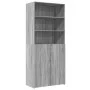 Ingenieurholz-Sideboard in Sonoma-Grau 80x42,5x185 cm von , Sideboards - Ref: Foro24-3281383, Preis: 193,56 €, Rabatt: %