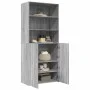 Ingenieurholz-Sideboard in Sonoma-Grau 80x42,5x185 cm von , Sideboards - Ref: Foro24-3281383, Preis: 193,56 €, Rabatt: %