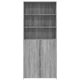 Ingenieurholz-Sideboard in Sonoma-Grau 80x42,5x185 cm von , Sideboards - Ref: Foro24-3281383, Preis: 193,56 €, Rabatt: %