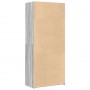 Aparador de madera de ingeniería gris Sonoma 80x42,5x185 cm by , Sideboards - Ref: Foro24-3281383, Price: 201,11 €, Discount: %