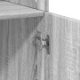 Aparador de madera de ingeniería gris Sonoma 80x42,5x185 cm by , Sideboards - Ref: Foro24-3281383, Price: 201,11 €, Discount: %