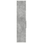 Aparador de madera de ingeniería gris hormigón 50x42,5x185 cm by , Sideboards - Ref: Foro24-3281458, Price: 135,98 €, Discoun...