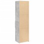 Aparador de madera de ingeniería gris hormigón 50x42,5x185 cm by , Sideboards - Ref: Foro24-3281458, Price: 135,98 €, Discoun...