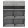 Grau-betonfarbener Schrank aus Sperrholz 80x42,5x93 cm. von , Sideboards - Ref: Foro24-3281479, Preis: 96,49 €, Rabatt: %