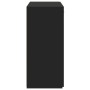 Aparador de madera de ingeniería negro 80x42,5x93 cm by , Sideboards - Ref: Foro24-3281470, Price: 153,44 €, Discount: %