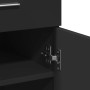 Aparador de madera de ingeniería negro 80x42,5x93 cm by , Sideboards - Ref: Foro24-3281470, Price: 153,44 €, Discount: %