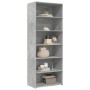Hoher Schrank aus grauem Beton-Ingenieurholz 70x41x185 cm von , Sideboards - Ref: Foro24-3281690, Preis: 115,74 €, Rabatt: %