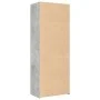 Aparador alto madera de ingeniería gris hormigón 70x41x185 cm by , Sideboards - Ref: Foro24-3281690, Price: 114,36 €, Discoun...