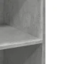 Aparador alto madera de ingeniería gris hormigón 70x41x185 cm by , Sideboards - Ref: Foro24-3281690, Price: 114,36 €, Discoun...