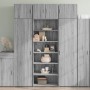 Aparador alto madera de ingeniería gris Sonoma 70x41x185 cm von , Sideboards - Ref: Foro24-3281692, Preis: 118,33 €, Rabatt: %