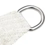 White HDPE sail shade 160 g/m² 4.5x4.5 m by vidaXL, Umbrellas - Ref: Foro24-311222, Price: 44,78 €, Discount: %