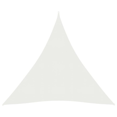 White HDPE sail shade 160 g/m² 3x4x4 m by vidaXL, Umbrellas - Ref: Foro24-311255, Price: 22,02 €, Discount: %