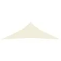 Cream HDPE sail awning 160 g/m² 3.5x3.5x4.9 m by vidaXL, Umbrellas - Ref: Foro24-311202, Price: 24,10 €, Discount: %