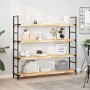 Rechteckiger Massivholz-Tischplatte aus Akazienholz 120x30x4 cm. von , Tischplatten - Ref: Foro24-4008775, Preis: 74,80 €, Ra...