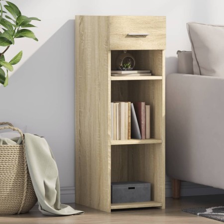 Ingenieurholz-Sideboard Eiche Sonoma 30x42,5x93 cm von , Sideboards - Ref: Foro24-846308, Preis: 54,90 €, Rabatt: %