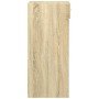 Aparador madera de ingeniería roble Sonoma 30x42,5x93 cm by , Sideboards - Ref: Foro24-846308, Price: 54,90 €, Discount: %