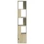 Regal aus Sonoma-Eichen-Ingenieurholz 40x36x189 cm von , Bücherregale und Regale - Ref: Foro24-848243, Preis: 91,37 €, Rabatt: %