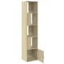 Estantería de madera de ingeniería roble Sonoma 40x36x189 cm de , Librerías y estanterías - Ref: Foro24-848243, Precio: 91,37...