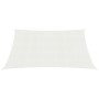 Sail awning HDPE white 160 g/m² 2x2.5 m by vidaXL, Umbrellas - Ref: Foro24-311226, Price: 22,08 €, Discount: %