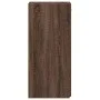 Aparador de madera de ingeniería roble marrón 40x42,5x93 cm de , Aparadores - Ref: Foro24-846284, Precio: 69,51 €, Descuento: %