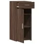 Aparador de madera de ingeniería roble marrón 40x42,5x93 cm de , Aparadores - Ref: Foro24-846284, Precio: 69,51 €, Descuento: %