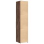 Aparador de madera de ingeniería marrón roble 40x42,5x185 cm von , Sideboards - Ref: Foro24-3281447, Preis: 131,13 €, Rabatt: %