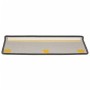 Alfombrillas para escaleras 15 unidades 65x21x4 cm Gris oscuro