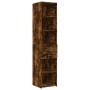 Aparador de madera de ingeniería roble ahumado 40x42,5x185 cm by , Sideboards - Ref: Foro24-3281445, Price: 131,24 €, Discoun...