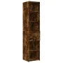 Rauchiger Eichenfurnier-Holzschrank 40x42,5x185 cm von , Sideboards - Ref: Foro24-3281445, Preis: 129,12 €, Rabatt: %
