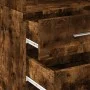 Rauchiger Eichenfurnier-Holzschrank 40x42,5x185 cm von , Sideboards - Ref: Foro24-3281445, Preis: 129,12 €, Rabatt: %