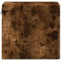 Armario de pared madera ingeniería roble ahumado 30x42,5x40 cm by , Sideboards - Ref: Foro24-846093, Price: 37,61 €, Discount: %