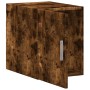 Armario de pared madera ingeniería roble ahumado 30x42,5x40 cm by , Sideboards - Ref: Foro24-846093, Price: 37,61 €, Discount: %