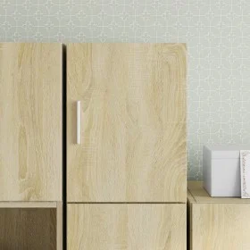 Wandschrank aus Sonoma-Eichenfurnierholz, 30x42,5x40 cm. von , Sideboards - Ref: Foro24-846091, Preis: 37,15 €, Rabatt: %