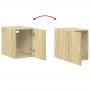 Armario de pared madera ingeniería roble Sonoma 30x42,5x40 cm by , Sideboards - Ref: Foro24-846091, Price: 38,56 €, Discount: %