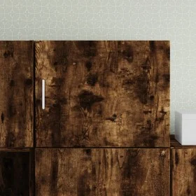 Wandschrank aus geräucherter Eichen-Ingenieurholz 50x42,5x40 cm von , Sideboards - Ref: Foro24-846114, Preis: 44,64 €, Rabatt: %