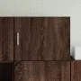 Armario de pared madera ingeniería marrón roble 50x42,5x40 cm de , Aparadores - Ref: Foro24-846116, Precio: 48,61 €, Descuent...