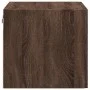 Armario de pared madera ingeniería marrón roble 50x42,5x40 cm de , Aparadores - Ref: Foro24-846116, Precio: 48,61 €, Descuent...