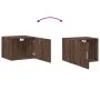 Armario de pared madera ingeniería marrón roble 50x42,5x40 cm de , Aparadores - Ref: Foro24-846116, Precio: 48,61 €, Descuent...