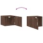 Wandschrank aus braunem Eichenholz, 50x42,5x40 cm. von , Sideboards - Ref: Foro24-846116, Preis: 49,39 €, Rabatt: %