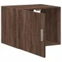 Armario de pared madera ingeniería marrón roble 50x42,5x40 cm de , Aparadores - Ref: Foro24-846116, Precio: 48,61 €, Descuent...