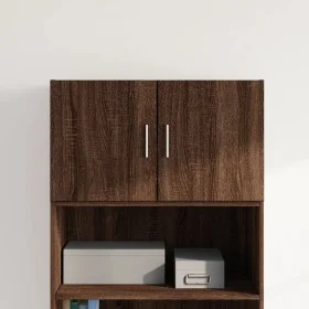 Wandschrank aus braunem Eichenfurnierholz 70x42,5x40 cm von , Sideboards - Ref: Foro24-846123, Preis: 55,51 €, Rabatt: %