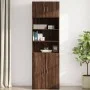 Wandschrank aus braunem Eichenfurnierholz 70x42,5x40 cm von , Sideboards - Ref: Foro24-846123, Preis: 55,14 €, Rabatt: %