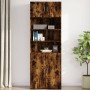 Wandschrank aus geräucherter Eichen-Ingenieurholz 80x42,5x40 cm. von , Sideboards - Ref: Foro24-846128, Preis: 63,03 €, Rabat...