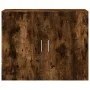 Armario de pared madera ingeniería roble ahumado 80x42,5x64 cm de , Aparadores - Ref: Foro24-846135, Precio: 75,63 €, Descuen...