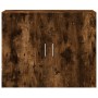 Armario de pared madera ingeniería roble ahumado 80x42,5x64 cm de , Aparadores - Ref: Foro24-846135, Precio: 76,82 €, Descuen...