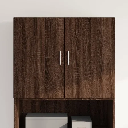 Armario de pared madera ingeniería marrón roble 80x42,5x64 cm de , Aparadores - Ref: Foro24-846137, Precio: 72,81 €, Descuent...